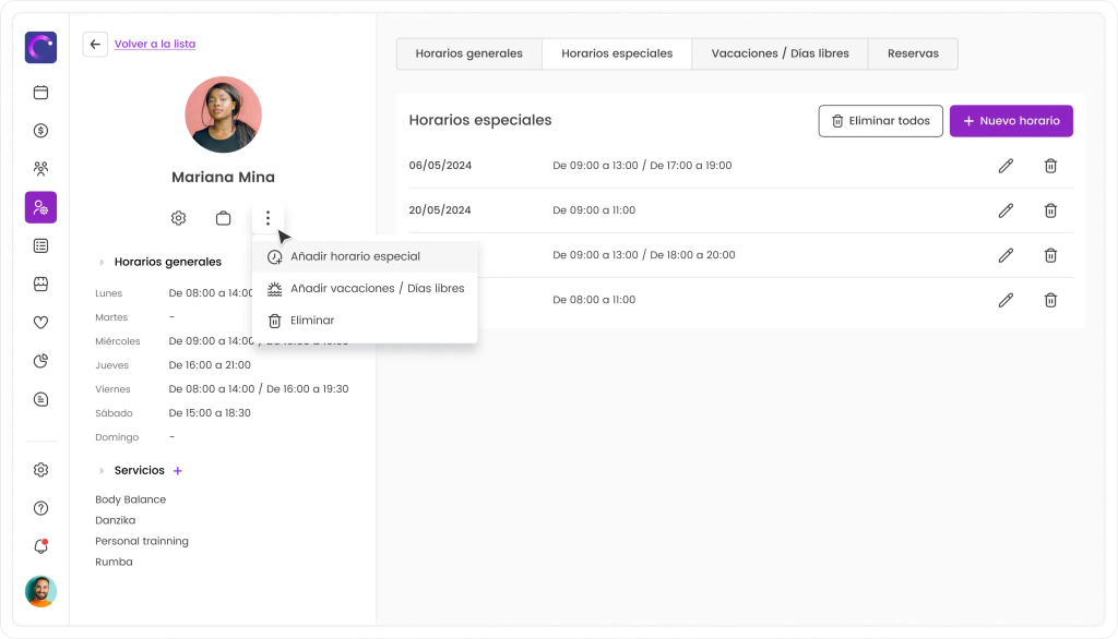 Errores al llevar la agenda de un centro de fisioterapia